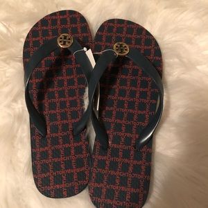 NWT Tory Burch flip flops